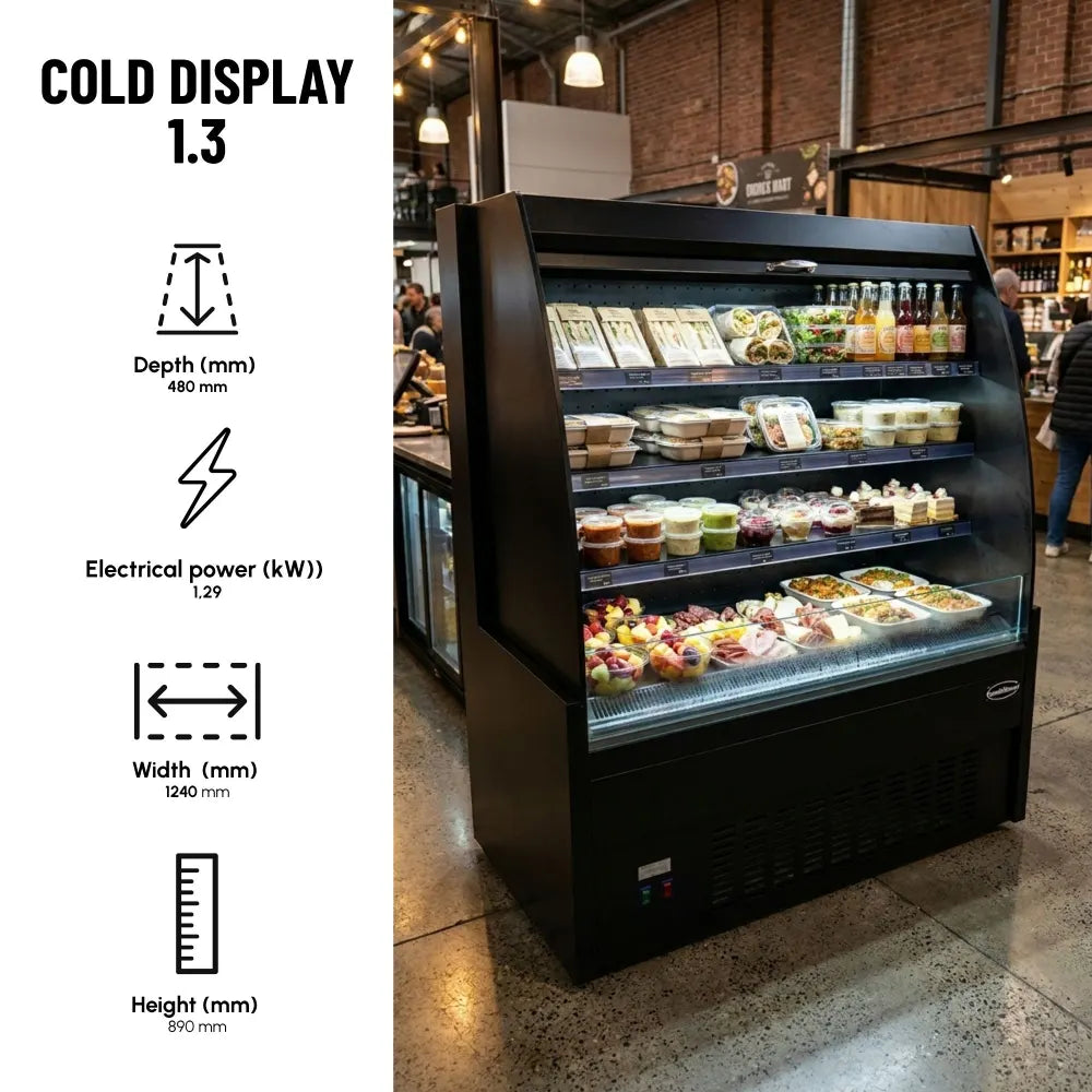 Cold Display 1.3 Built to Match the Counter
