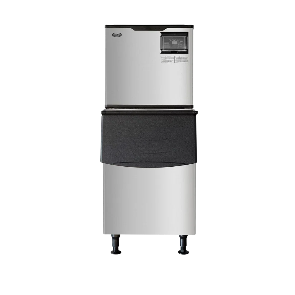 Stainless Steel Ice Cube Maker 160kg/24h