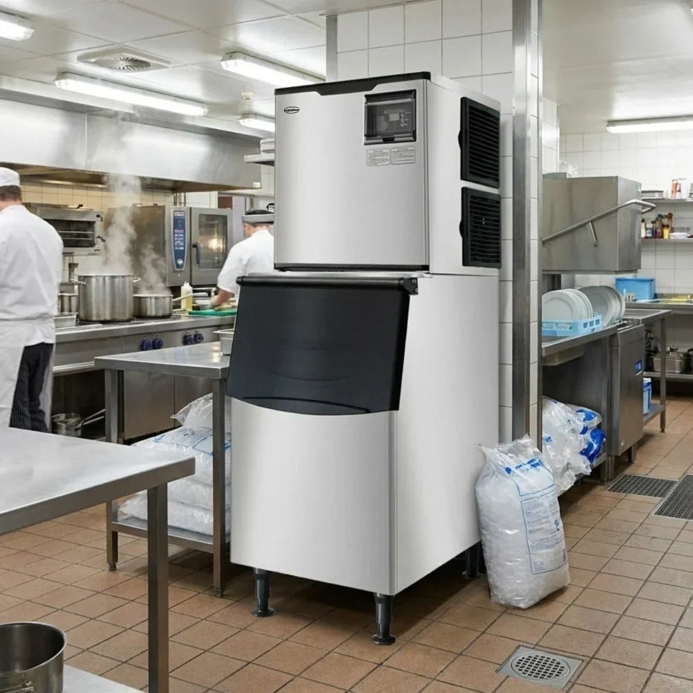 Stainless Steel Ice Cube Maker 225kg/24h