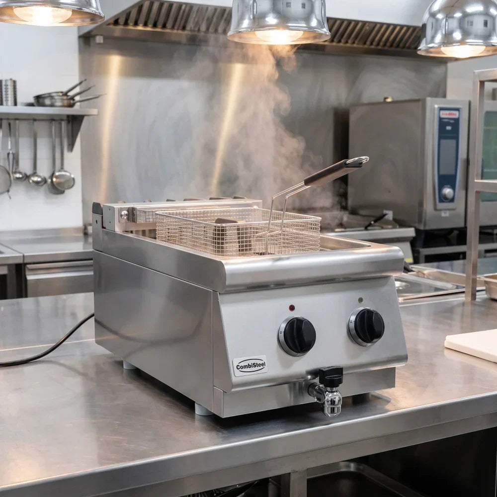 BASE 700 Countertop Electric Fryer 10L Tank