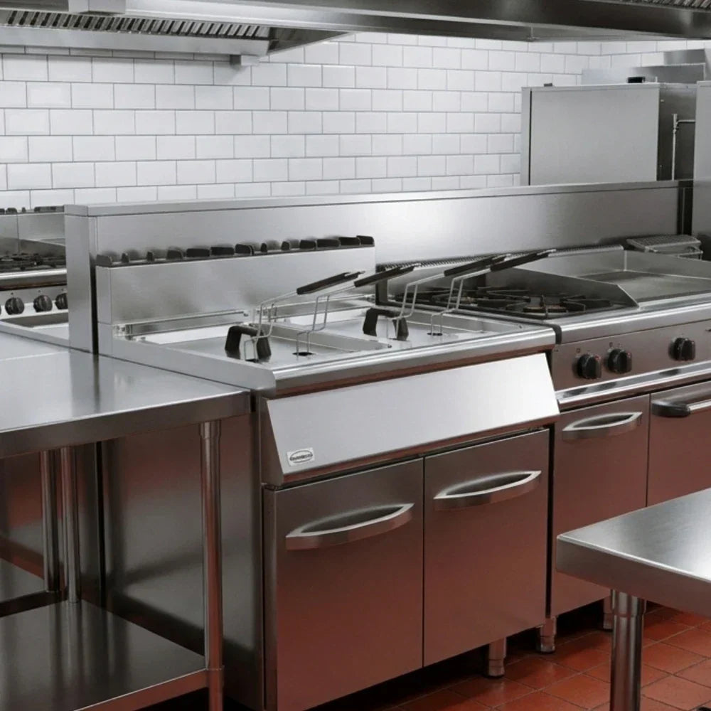 BASE 700 Gas Fryer 2x15L Twin Tank