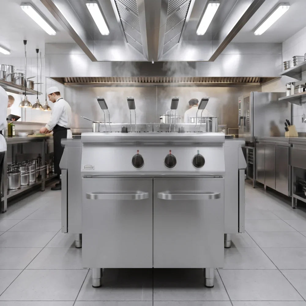 BASE 900 Electric Fryer 2x22L
