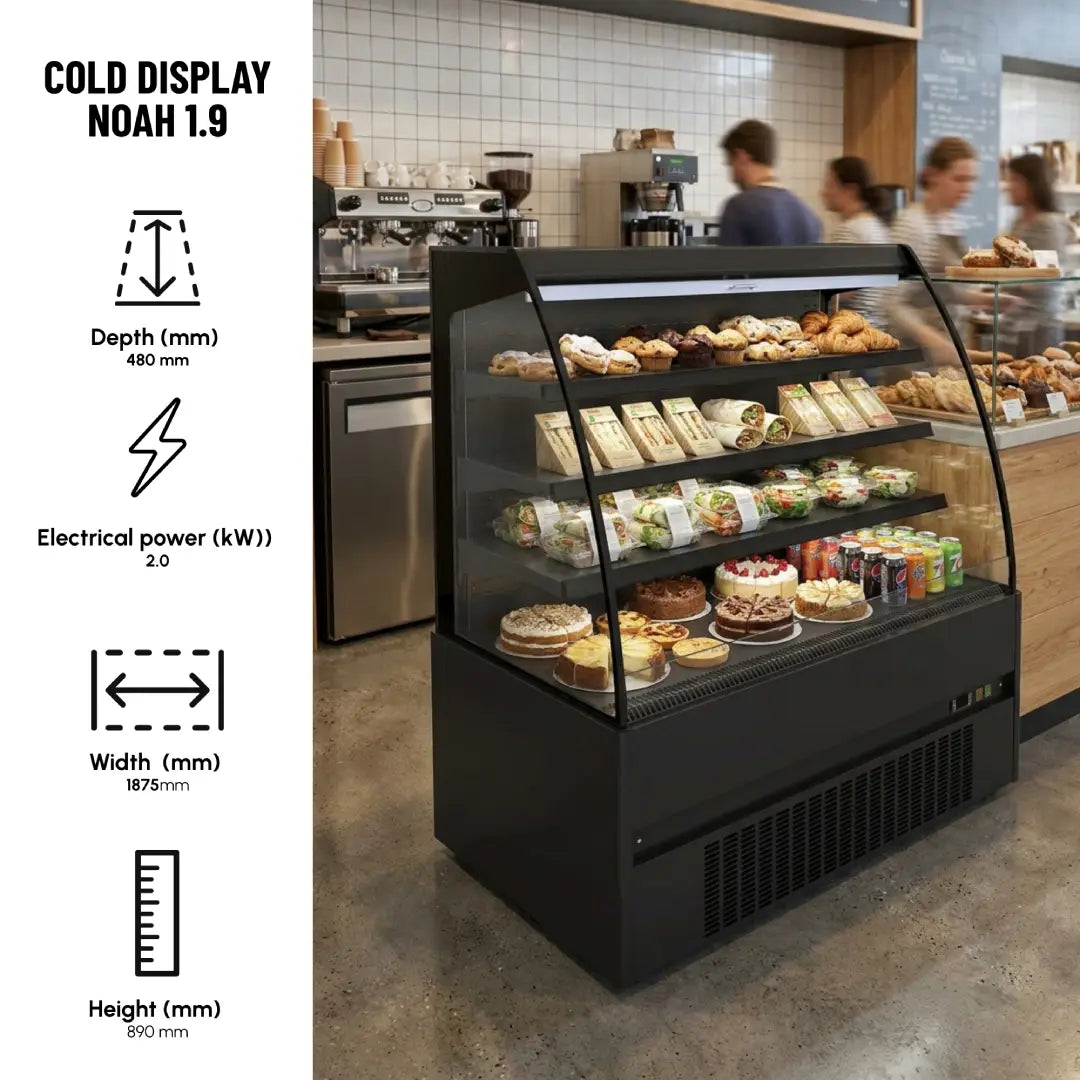 Cold Display Noah 1.9 -- To Keep Counter Queue Clear