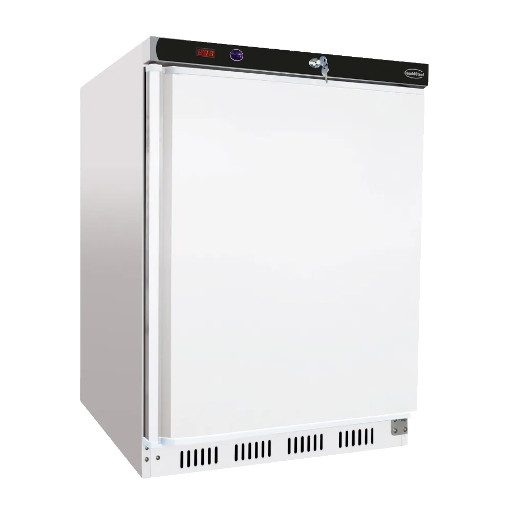 Refrigerator White 1 Door 130L Solid Door Cabinet
