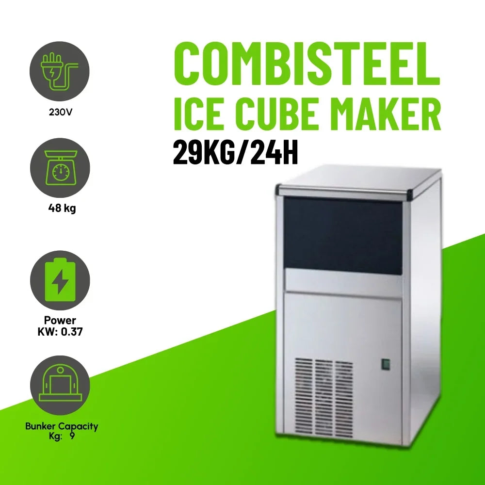 Ice Cube Maker 29kg/24h Air-Cooled