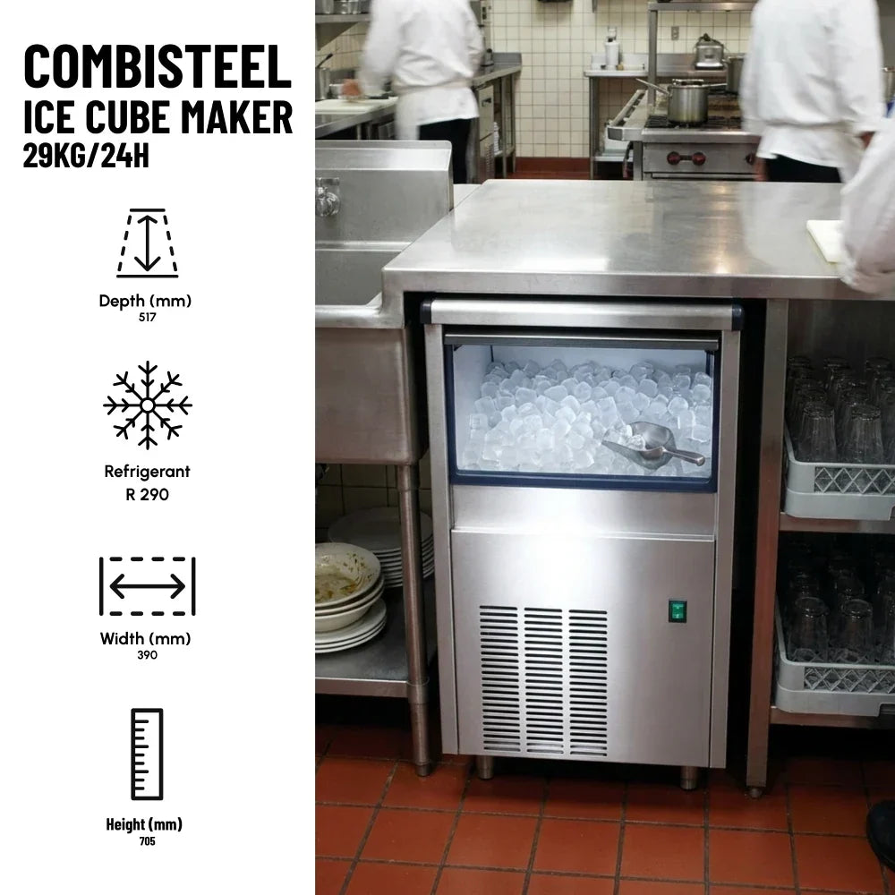 Ice Cube Maker 29kg/24h Air-Cooled