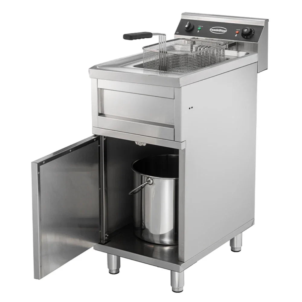 Electric Fryer 12L 6kW Stainless-Steel