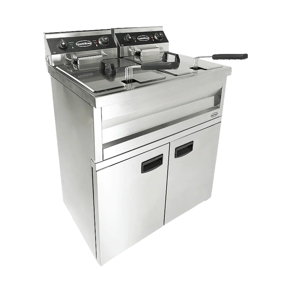 Electric Fryer 2x9L, Twin Tank 230V