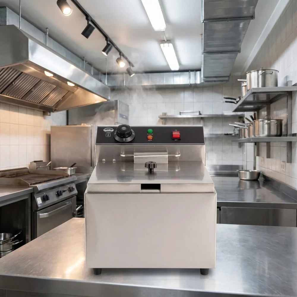 Electric Counter Fryer 1x6L 3kW