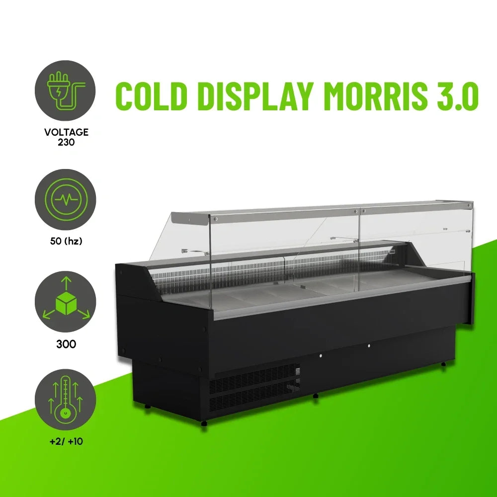 Cold Display Morris 3.0 Three Metre Display Counter
