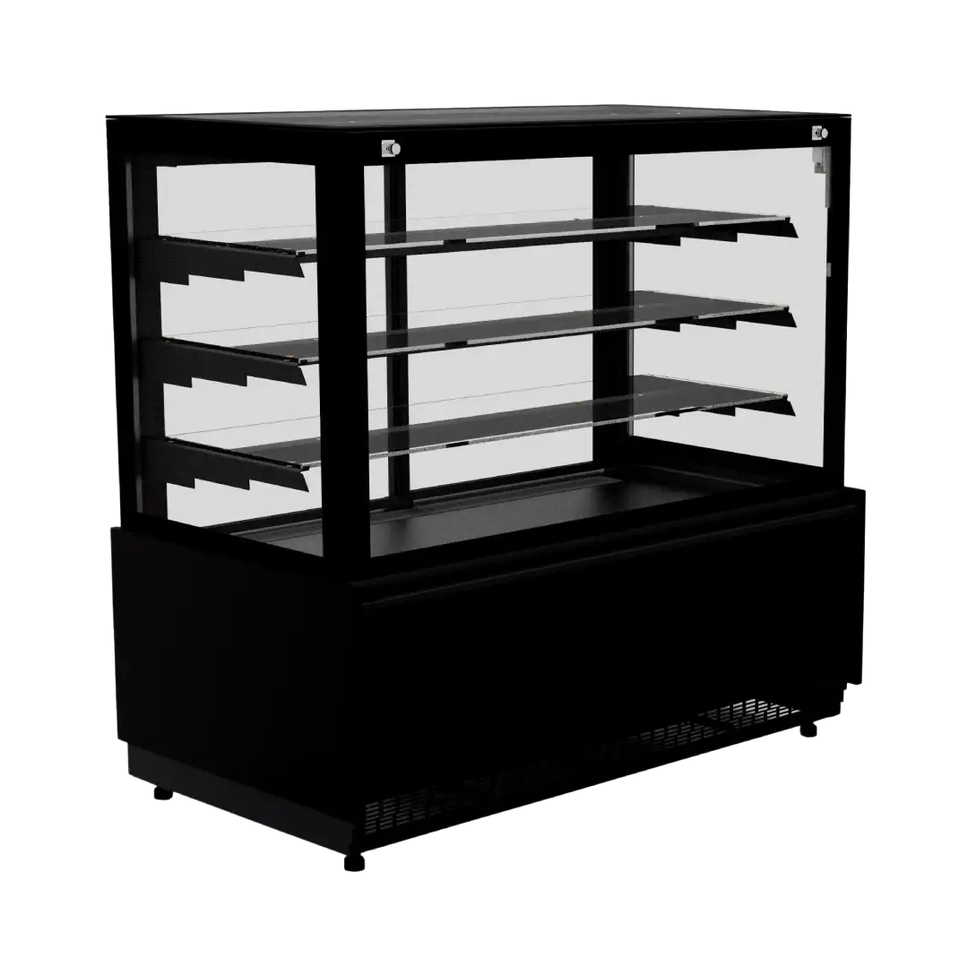 Cold Display Nero 1.0 With Black Glass Finish