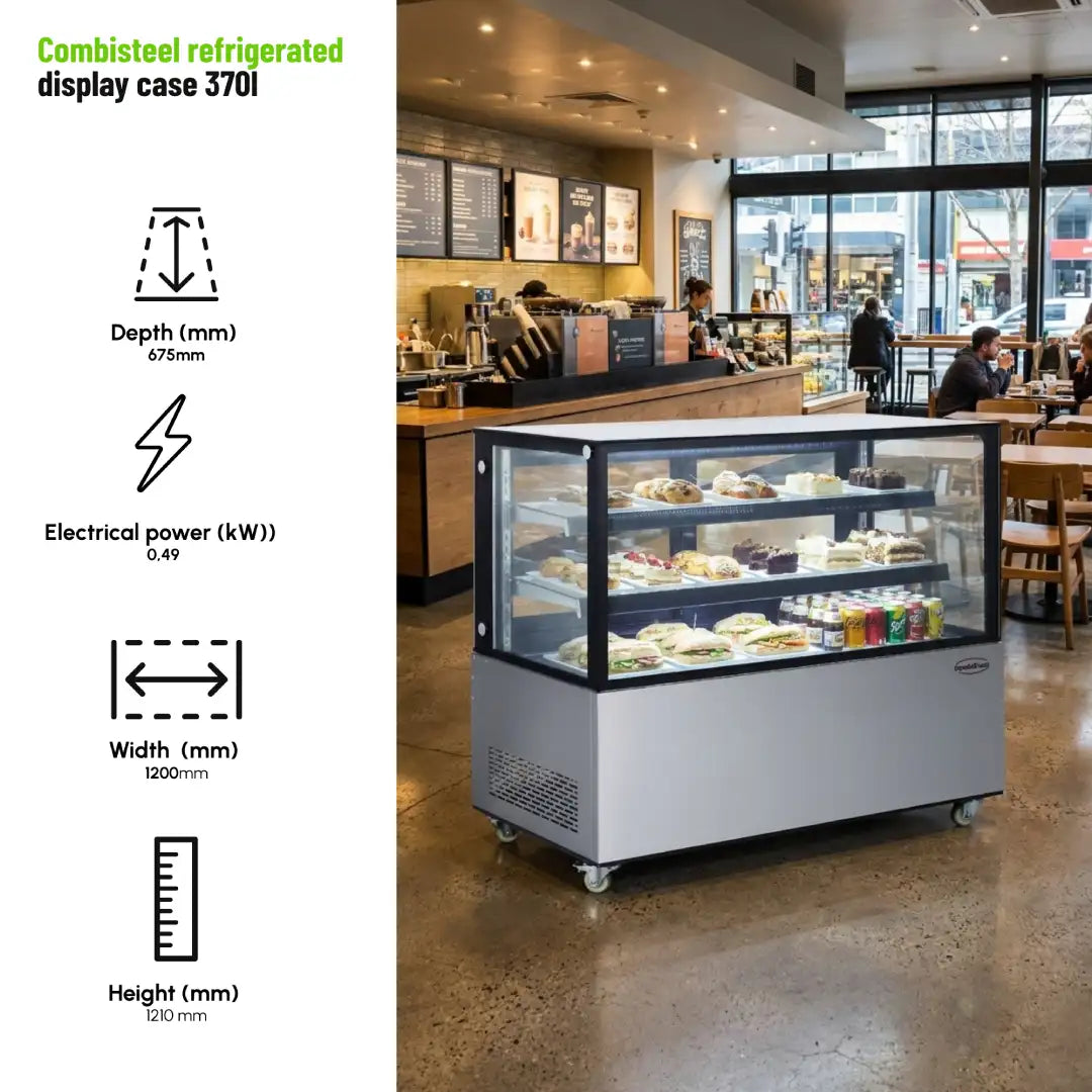 Cold Display 370L -- Delivering Quiet Reliability