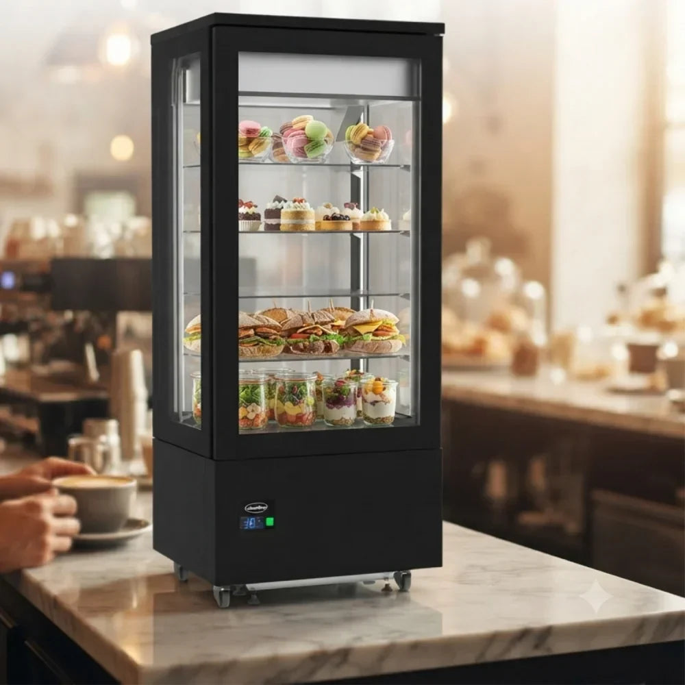 Refrigerated Dessert Show Display Where Presentation Leads