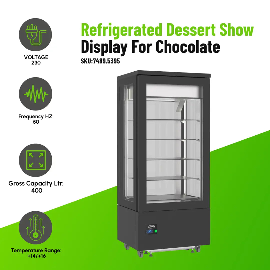 Chocolate Display 400L That Protects Your Finest Work