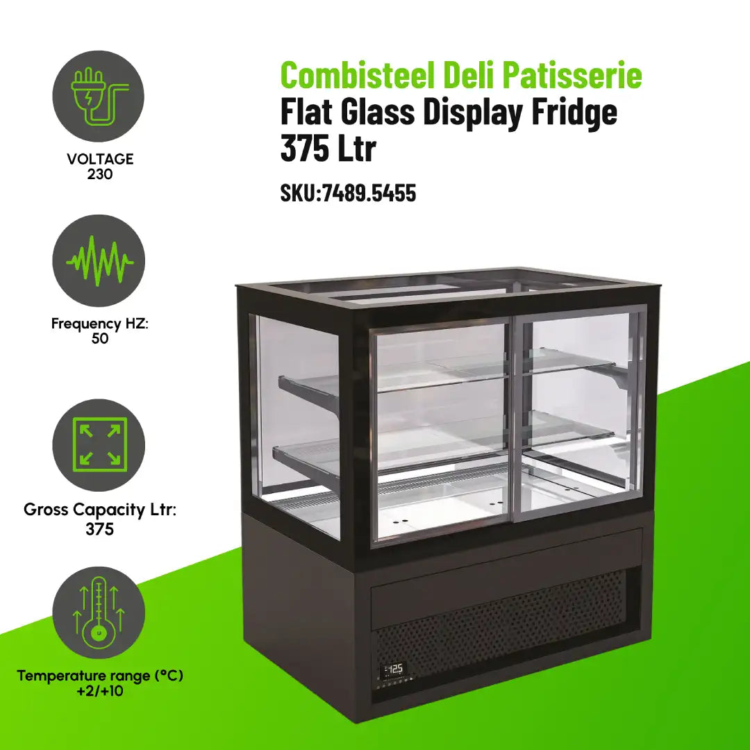 Cold Display 375L Sized for Tighter Counters