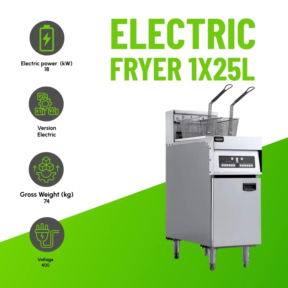 Electric Fryer 1x 25L