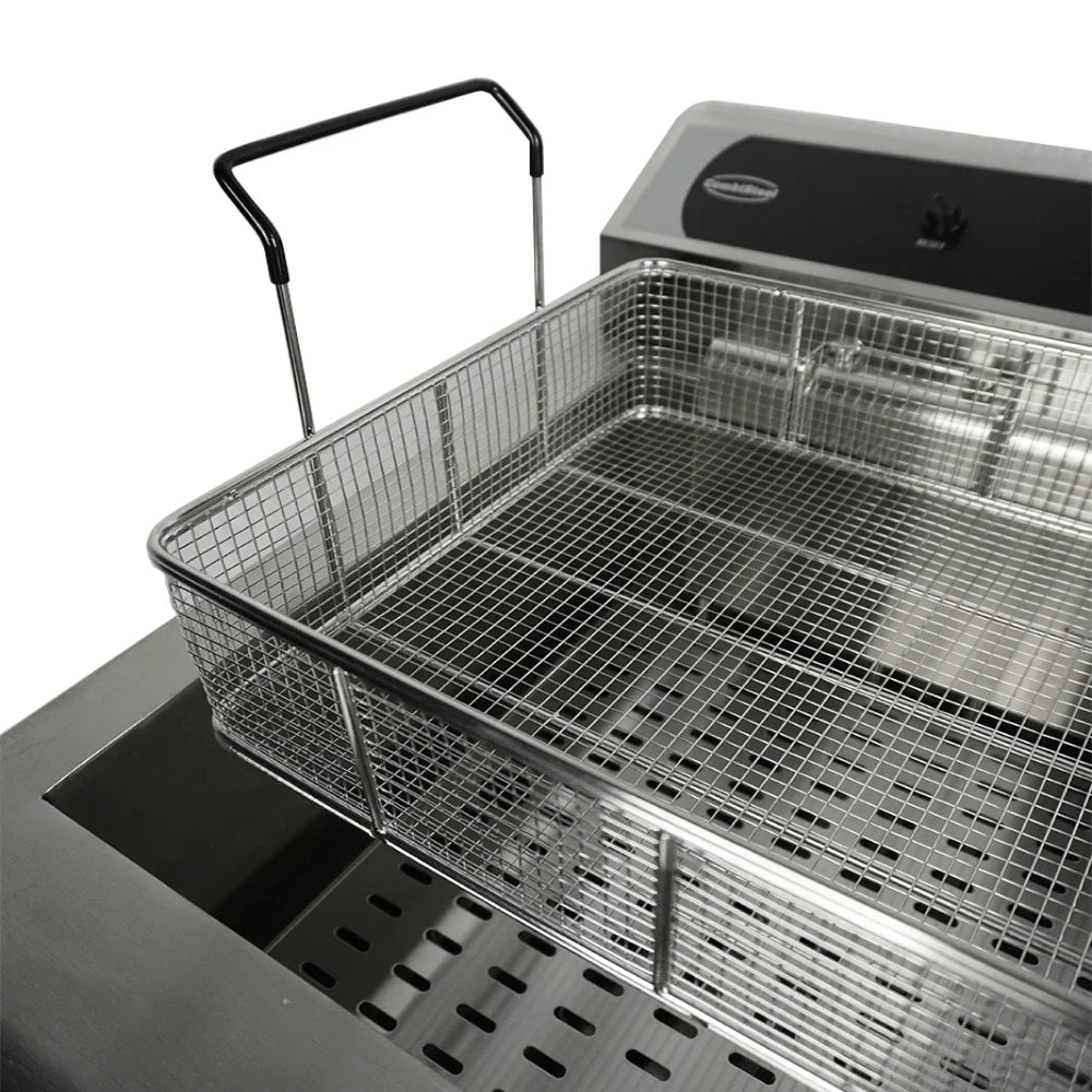 Electric Counter Fryer 25l With Drain Valve