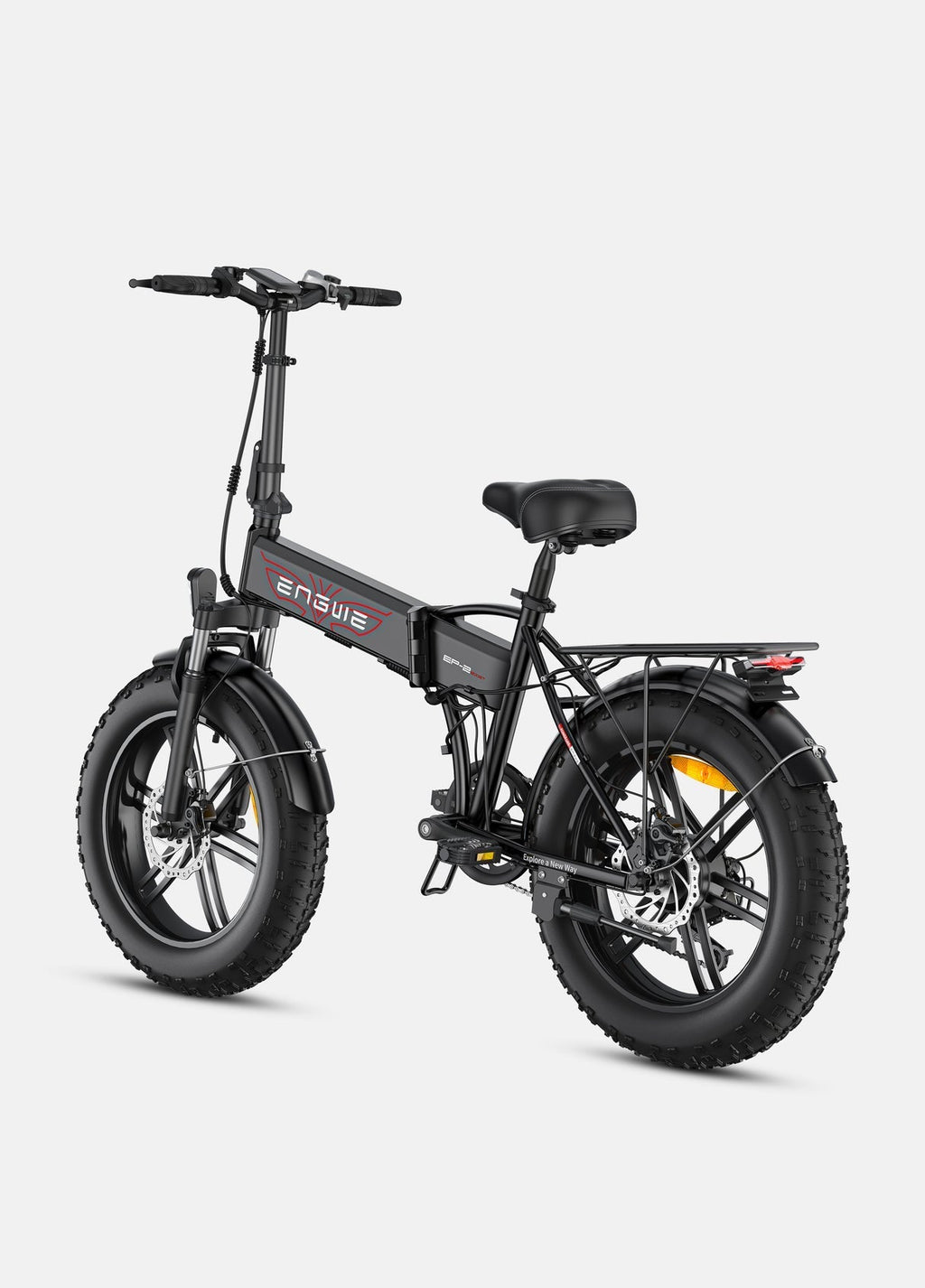 EP-2 Boost Folding Electric Bike, 25km/h, 250W Motor, 55Nm Boost Power, 48V, 13Ah Battery, 20 Inch Fat Tyres Electric Bike