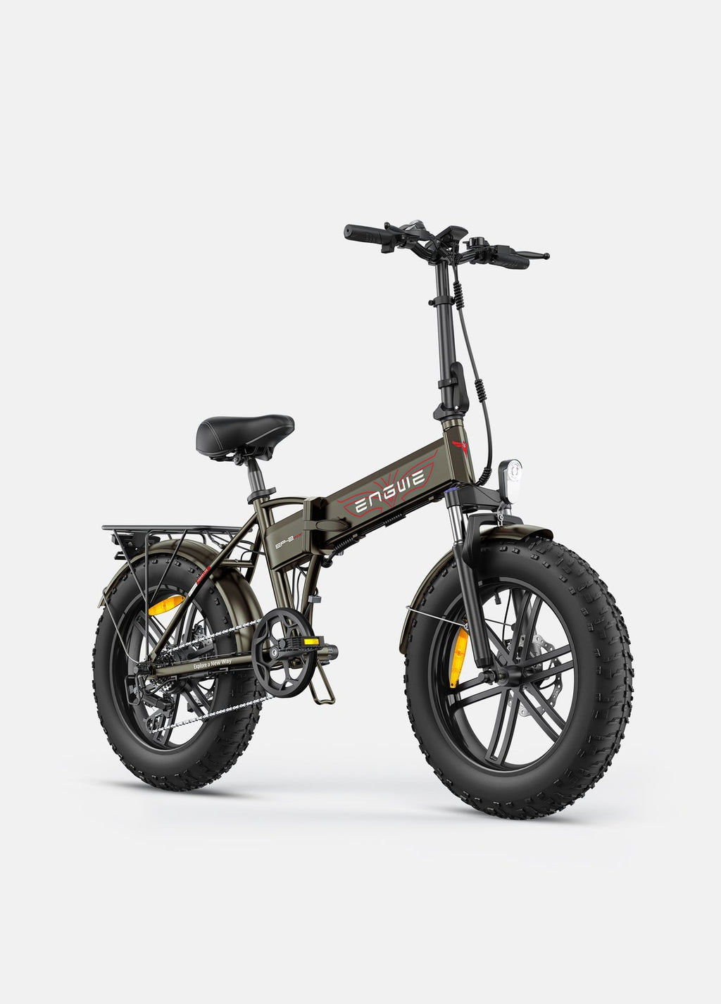 EP-2 Boost Folding Electric Bike, 25km/h, 250W Motor, 55Nm Boost Power, 48V, 13Ah Battery, 20 Inch Fat Tyres Electric Bike