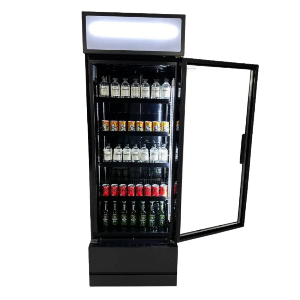 Refrigerator Glass Door FCU-370 Bl