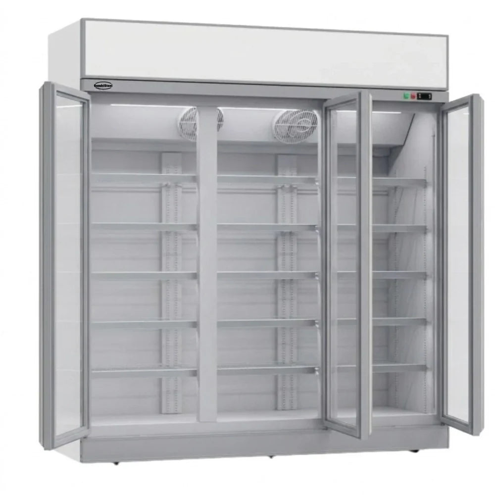White 3-Door Display Freezer INS-1530F