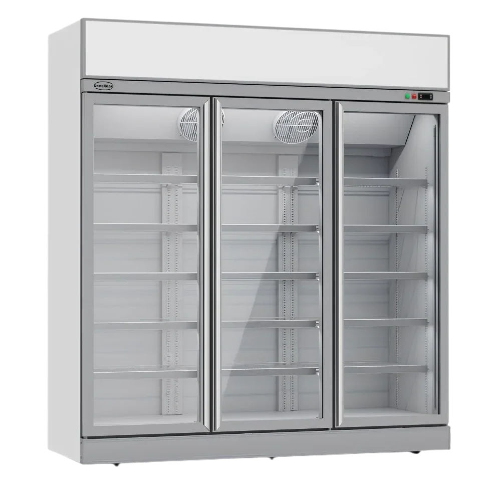 White 3-Door Display Fridge INS-1530R