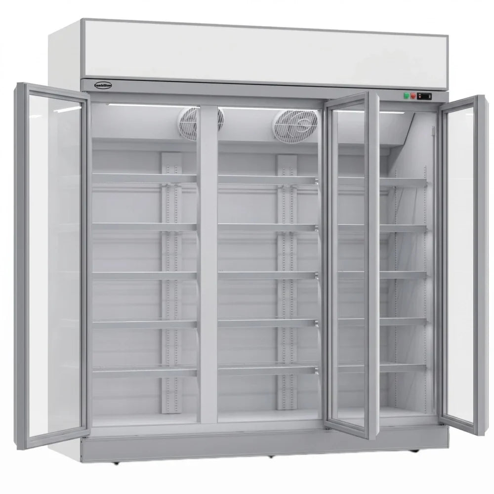 White 3-Door Display Fridge INS-1530R