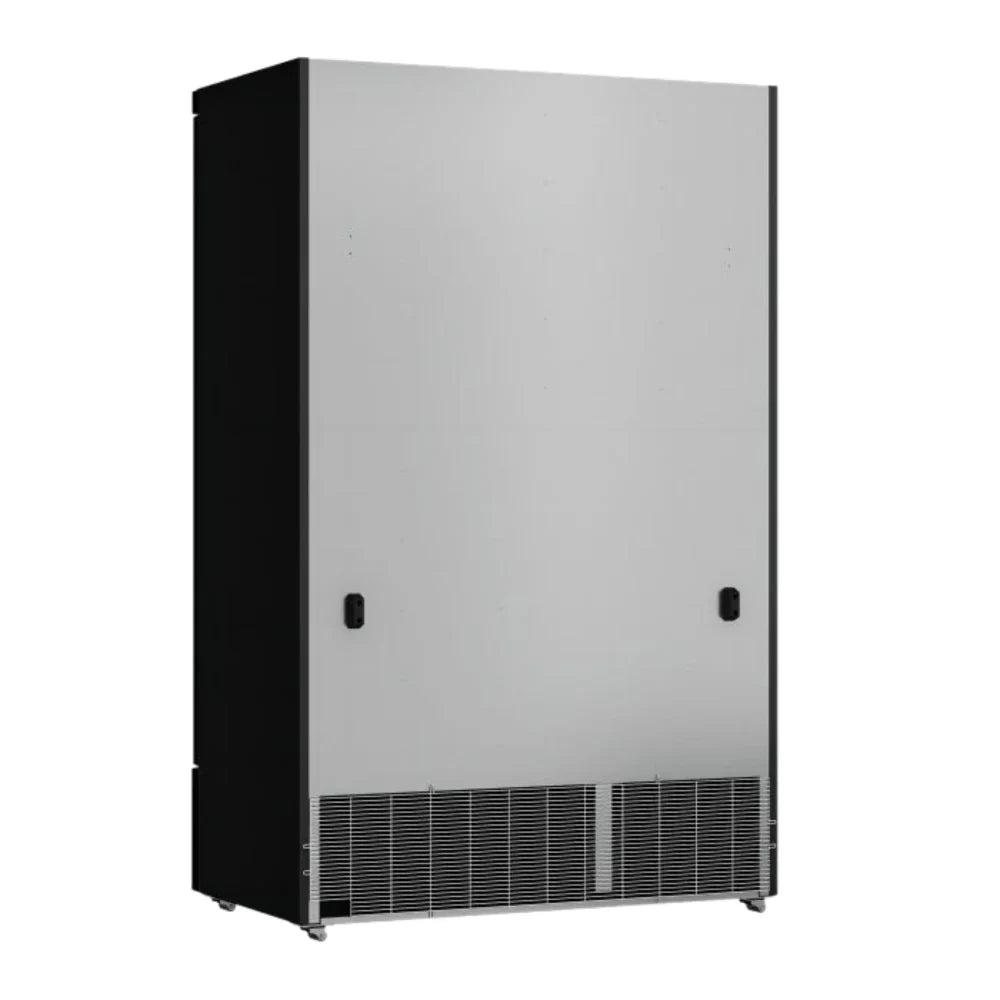 Black 2-Door Display Fridge JDE-1000R Bl