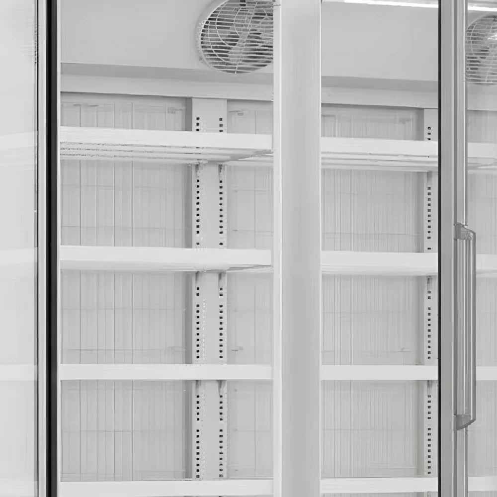 White 3-Door Display Freezer JDE-1530F