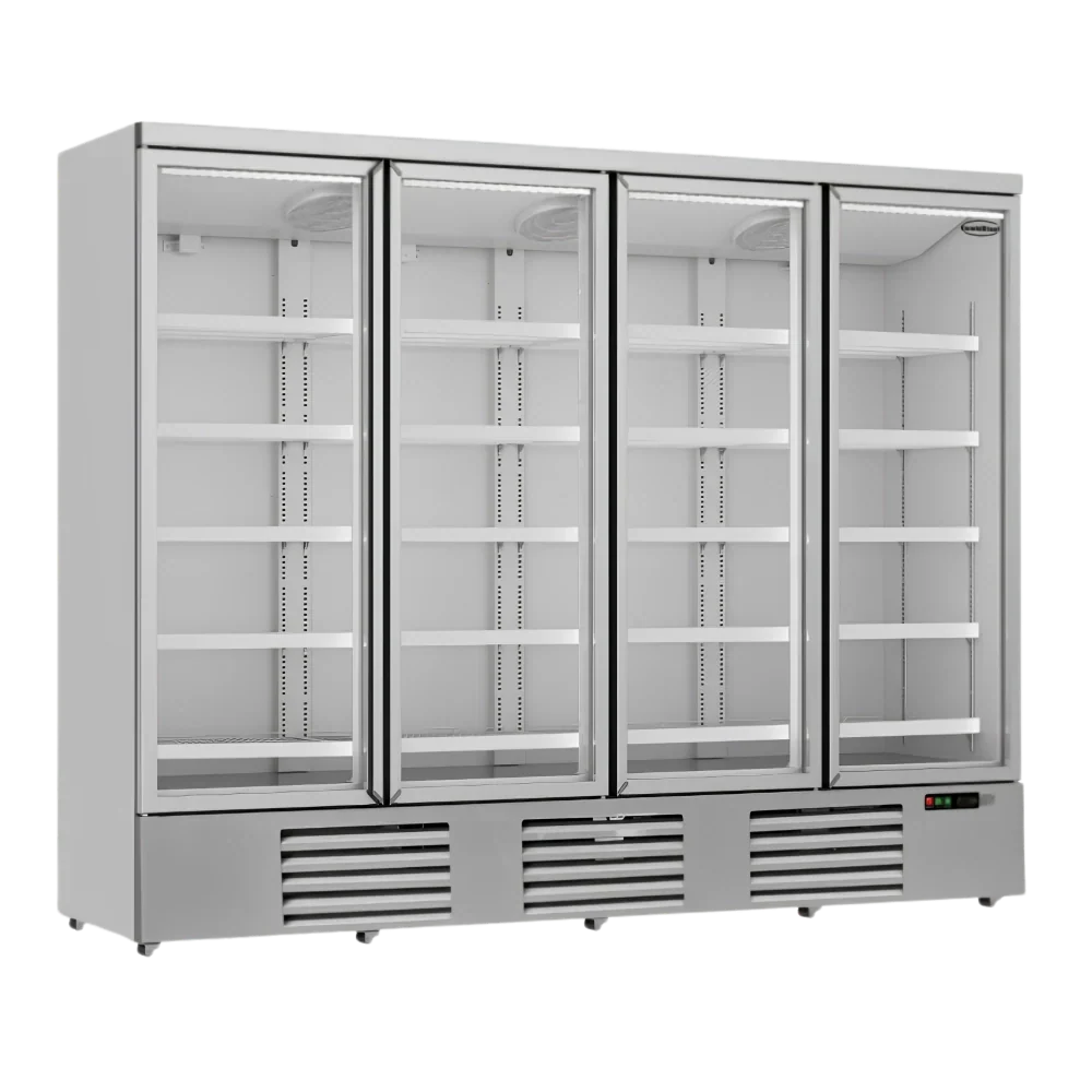 White 4-Door Display Fridge JDE-2025R