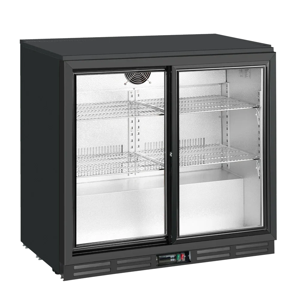 KMBC2SL Double Sliding Door Bottle Cooler