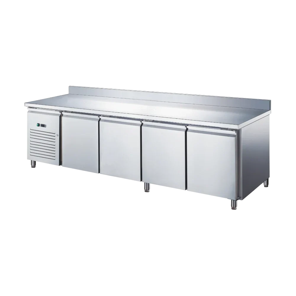 KMC4DS Four Door Prep-Counter Chiller