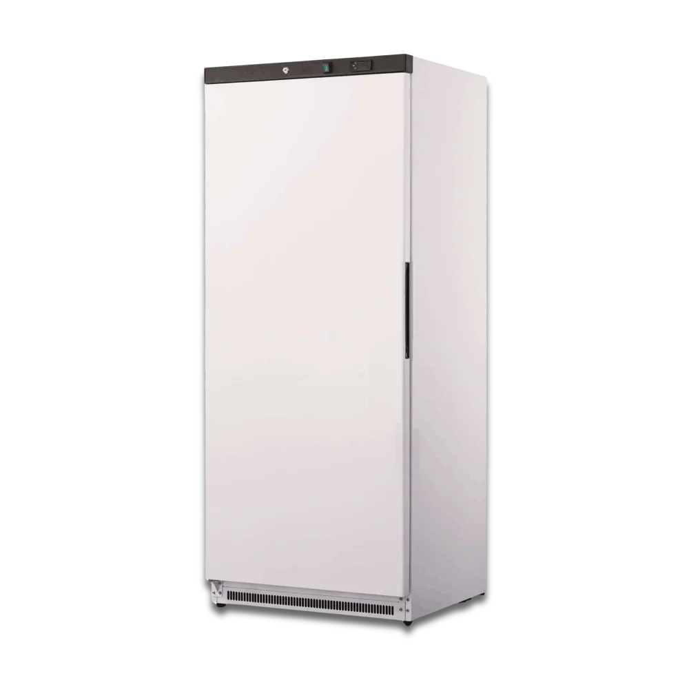 KMC600 Single Door White Upright Chiller