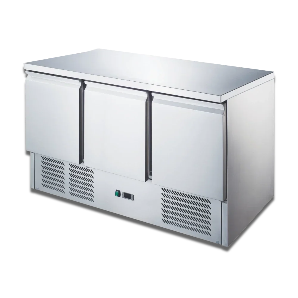 KMC903 3 Door Compact Counter Chiller