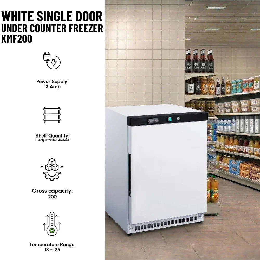 KMF200 Under-Counter Freezer White Finish