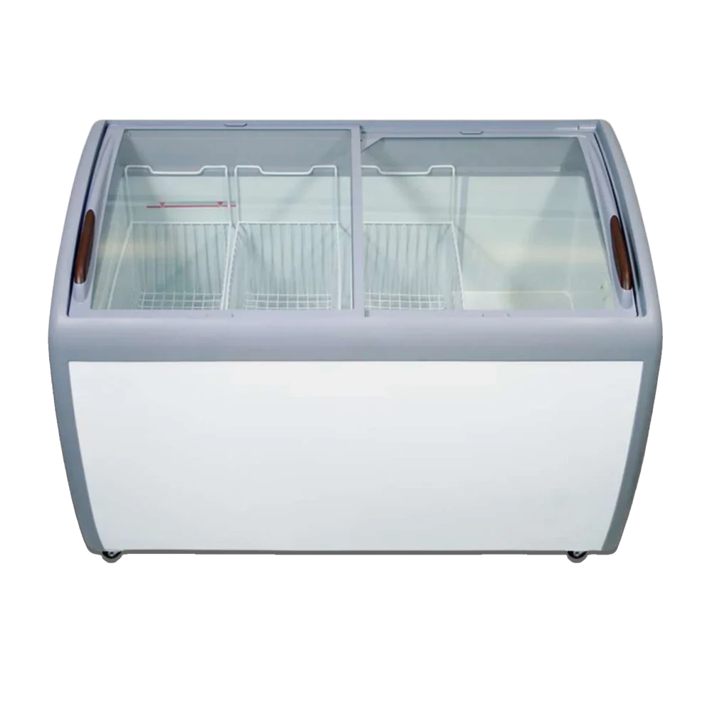 KMF300IC Glass Lid Chest Display Freezer