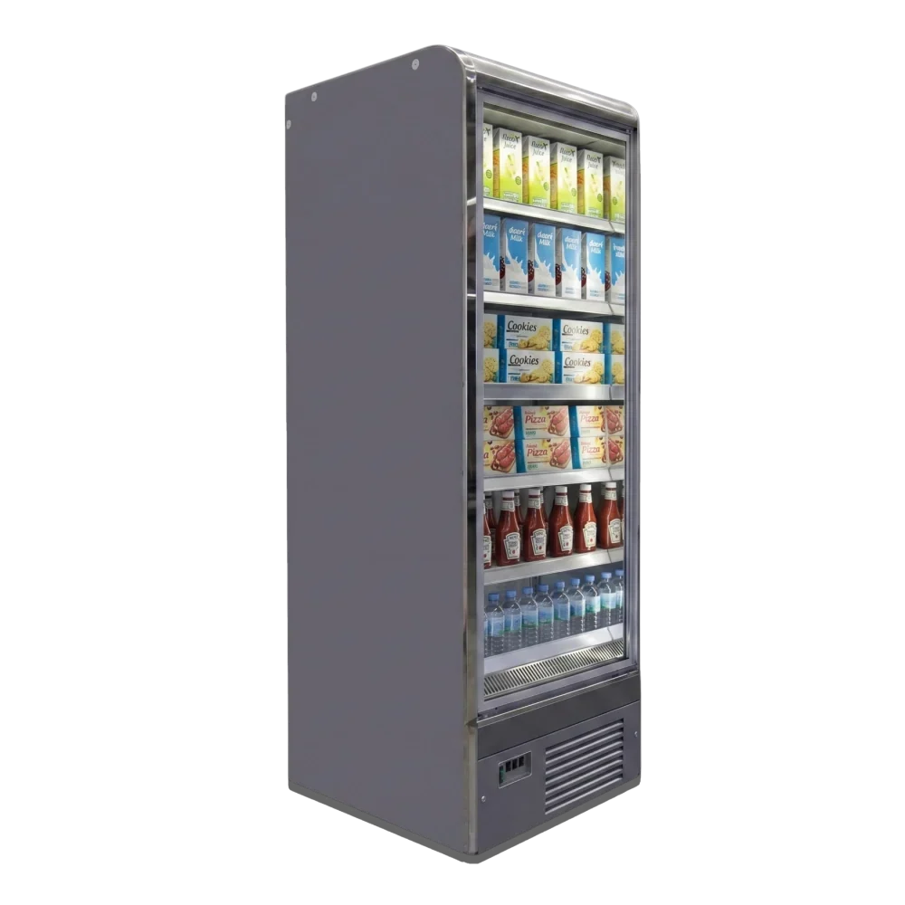 NICE 1000 Full Glass Door Integral Multideck Chiller
