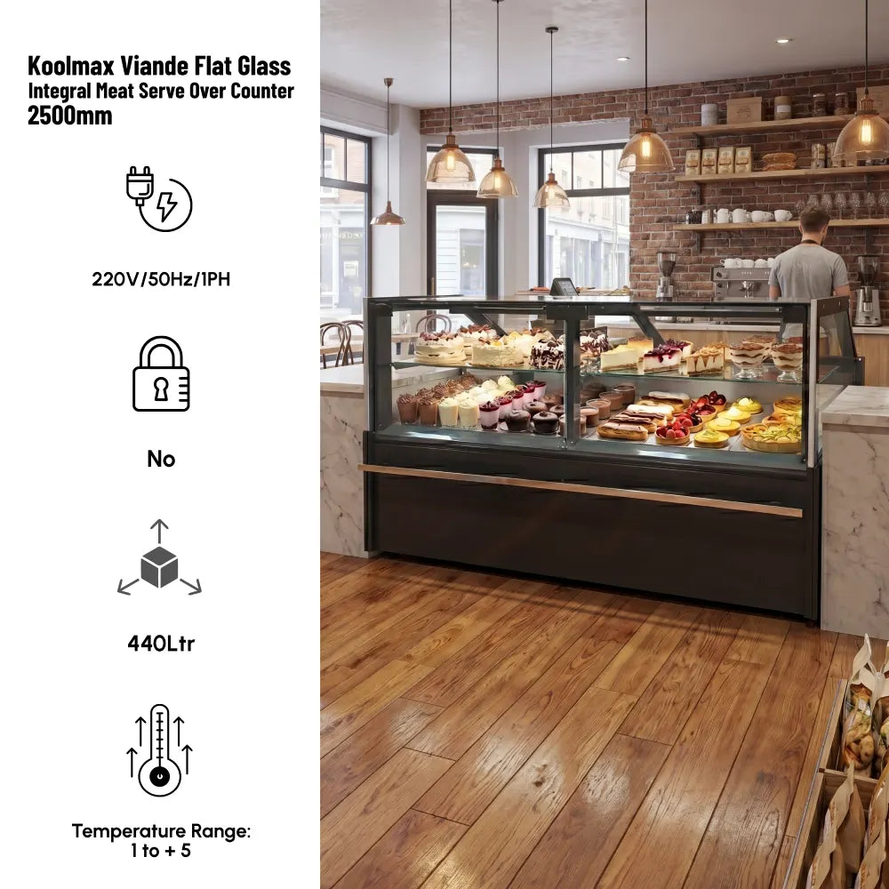 VIANDE 2500 Integral Meat Serve Over Counter